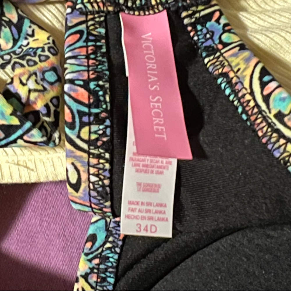 VS Colorful Paisley Print Bikini Top - Picture 4 of 5